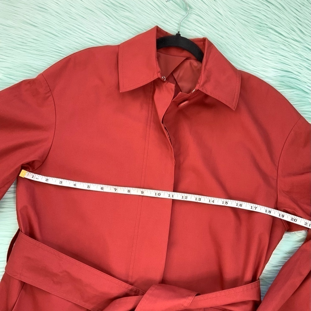 & Other Stories Belted Trench Coat - Picture 5 of 9